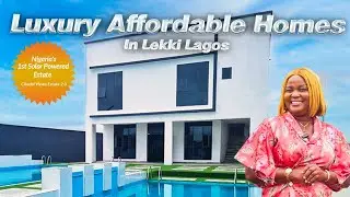 INSIDE NIGERIA'S FIRST SOLAR POWERED ESTATE IN LAGOS #terraces #shortletsapartments #citadelviews