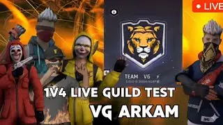 free fire live 🔴 TEAM VG GUILD TEST #freefire #shorts #live