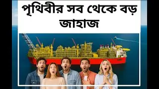 পৃথিবীর সব থেকে বড় জাহাজ,যেন ভাসমান কারখানা! (World largest ship 