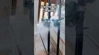 Cleaning Saltwater Reels with Freshwater #piscifun #salmon (Discount in description 👇)