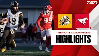 Hamilton Tiger-cats vs. Calgary Stampeders | CFL Highlights