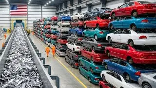 Inside the Giant Recycling System &ndash; How Old Cars Are Turned into Shipping Containers
