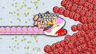 SNAKE CLASH ! io 🐍 MAX LEVEL ! EPIC SNAKE CLASH ! io🐍 BEST GAME EP 38