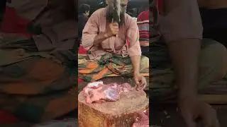 Big piece of meat cutting skill by best knife #reels #shorts #best #skills #amazing
