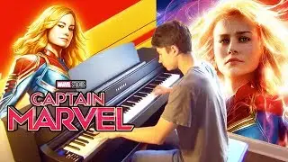 Captain Marvel - Main Theme (Piano Cover)