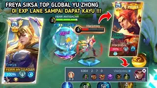 TOP GLOBAL YU ZHONG IS UNABLE AGAINST FREYA!! FREYA VS YU ZHONG IN EXP LANE - GAME PLAY FREYA