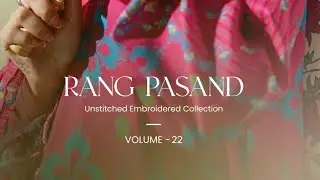 RANG PASAND BY GULL JEE VOL 22 LUXURY EMBROIDERED LAWN COLLECTION 