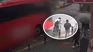 Right-turn accidents by large vehicles