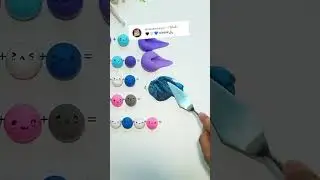 Mixing Color at the request of viewer ep.321  #. colors #clay #shorts #saijaiartandcraft