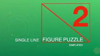 SINGLE LINE FIGURE PUZZLE_02 // QUESTION FROM UCEED PAPER // FOR, #NATA // #NID //#UCEED//#JEEPAPER2