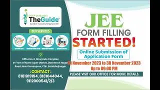JEE Form filling started