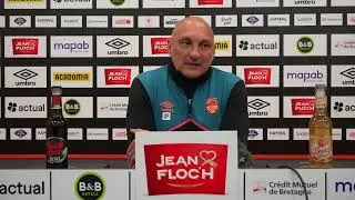 Le point presse d'Olivier Pantaloni avant EA Guingamp - FC Lorient 24-25