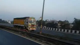 NATIONAL HIGHWAY 6 / NH 6 (राष्ट्रीय राजमार्ग 6 / हैं नहीं 6), WITH KOLAGHAT RUPNARAYAN BRIDGES