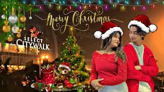 Christmas decoration in select city walk Saket delhi  🎅🎄
