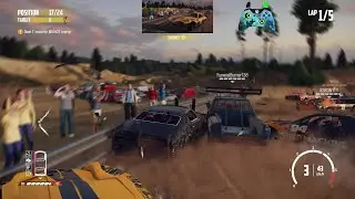 Wreckfest 25.10.01 Speedbird Rumble Race - Savolax Sandpit Short Route Reverse