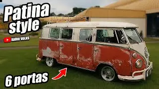 VW KOMBI 6 PORTAS PATINA STYLE - RARIDADE - Sintoniza ai !!! - Rádio Volks
