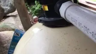 My filter is leaking at the top