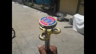 fidget spinner vs ground crackers | simple tricks | amazing crackers experiment
