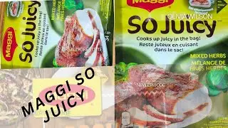 MAGGI SO JUICY MIXED HERBS,COOKING MAGGI CHICKEN MEAL PACKET MIX,