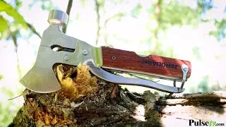 14-in-1 Multitool with Hatchet, Hammer, and Pliers