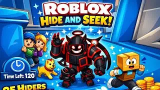 100 Player Mega Hide and Seek! 💯 In roblox