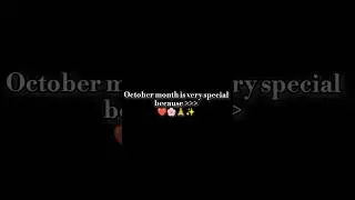 🌸 October Month Is Very Special | Magical October Vibes ✨🍁 #Shorts