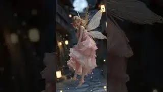 Sundari 💃✨ | Magical Fairy Under Moonlight | Dreamy Short Video#animation #3d