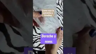usar entretela o friselina adhesiva #jeca_costura #tipcostura #coser