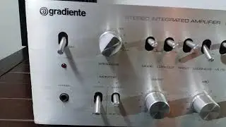 AMPLIFICADOR GRADIENTE MODEL 160 ANO 1978 SOM VINTAGE 80