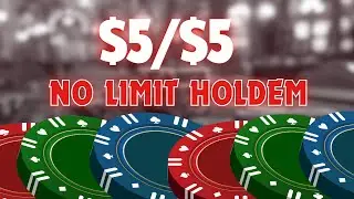 LIVE POKER | $5/$5 No Limit Hold'Em | TCH Houston