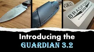 My VERY First SCORE from Blade Show Texas: Bradford Knives Guardian 3.2 | Burlap Micarta | Magnacut