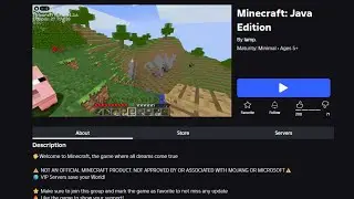 Minecraft Java edition is now in Roblox