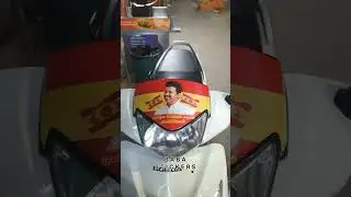 TVK Sticker at 🛵#tvk #tvkvijay #vijay