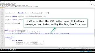 9. 10  Send Message to Client From Backdoor