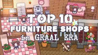 TOP 10 FURNITURE SHOPS IN GRAAL ERA | with several Honorable Mentions