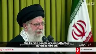Trump mocking Iran's supreme leader who warns of regional war if US attacks this time