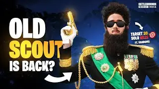 OLD SCOUT IS BACK in BGMI? - Solo Domination w Randoms 😅 | sc0ut