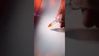 Glass Pen Calligraphy 