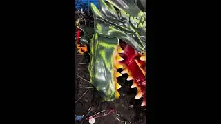 Home Depot Dragon Project - How I Did It. ￼