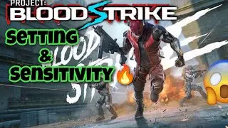 របៀបសារេ setting & Sensitivity ក្នុង game blood strike🔥🎮| Realize Game 🎮🎯