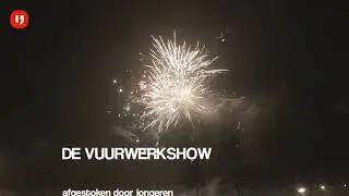 Oudjaarsavond 2019 in Moerkapelle met vreugdevuur, vuurwerkshow en feest
