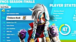 TERCER LUGAR EN FNCS SEMI FINALES (Fortnite Battle Royale)