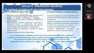 EDUC. REGULAR R.M. 01/26, LINEAMIENTOS CURRICULARES Y GESTI&Oacute;N EDUCATIVA