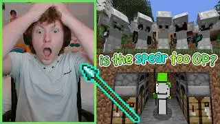 SO. MUCH. SPEARING. zesty mf reacts to Dream Minecraft Speedrunner VS 5 Hunters REVIVAL