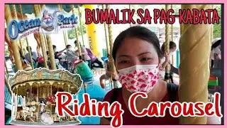 RIDING a Carousel in OCEAN PARK HONGKONG //MULING BUMALIK SA PAG-KABATA !