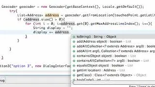 Android Application Development Tutorial   137   Geocoding a Location for an Address   YouTube