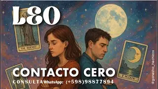 LEO♌️CONTACTO CERO💔TE VA A ESCRIBIR?☎️QUE SIENTE POR VOS AHORA?🥰#leo #amor#tarot #contactocero #hoy