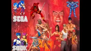 Programação para Sega Genesis(Mega Drive) com SGDK - 04 - Scroll de Plane, Tile e Lines