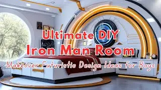 Ultimate DIY Iron Man Room Makeover Futuristic Design Ideas for Boys