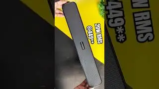 NuRepublic Soundbar 🔥 ASMR | superb sound quality | Lowest | 20w Output #nurepublic #techpokeshorts